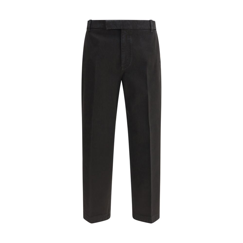 Thom Browne Black Cotton Dress Pants | Regal Royce