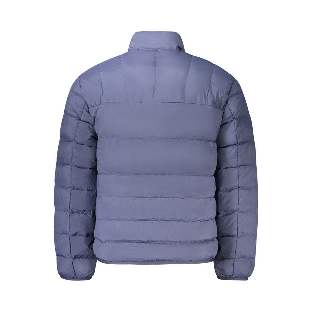 Tommy Hilfiger Blue Polyamide Men Jacket | Regal Royce