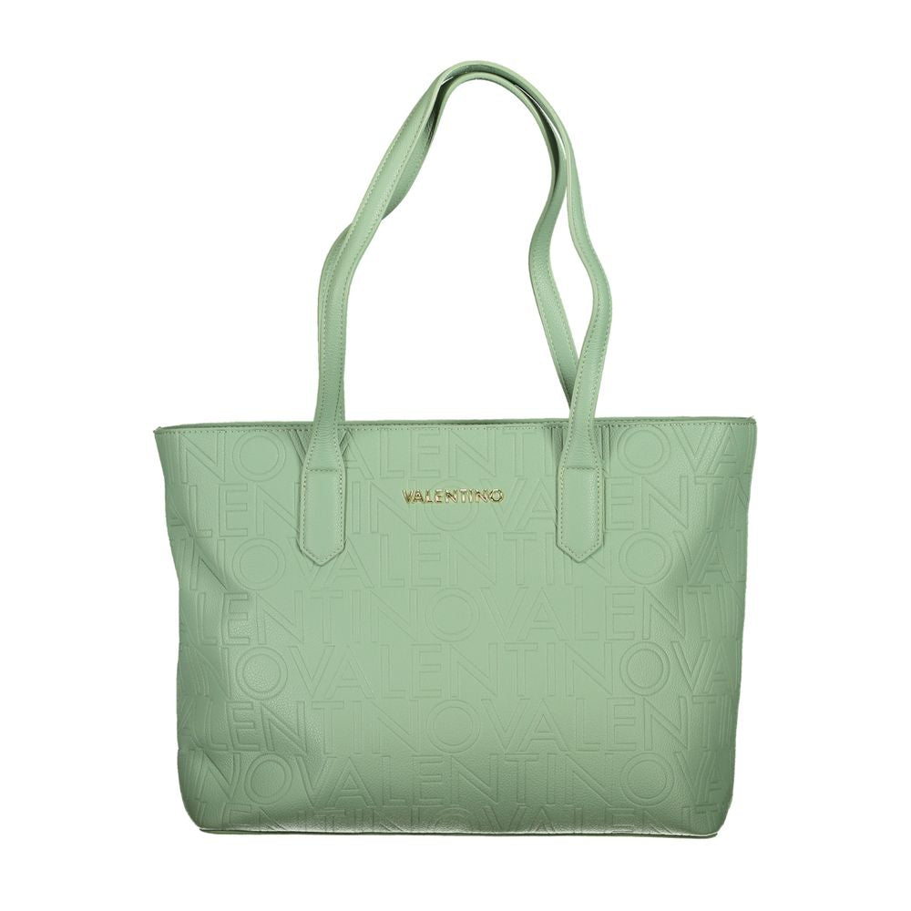 Mario Valentino Verde Polyurethane Women Shoulder Bag | Regal Royce