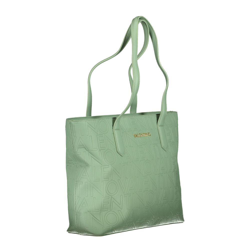 Mario Valentino Verde Polyurethane Women Shoulder Bag | Regal Royce