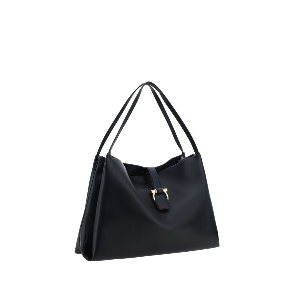 Ferragamo Black Calf Leather Bos Taurus Handbag | Regal Royce