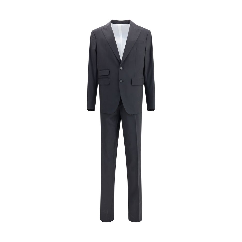 Dsquared² Black Fleece Wool Two-Piece Suit | Regal Royce