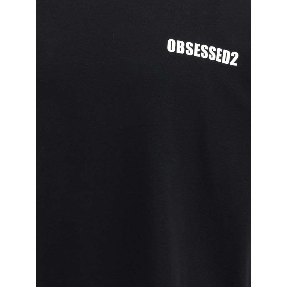 Dsquared² Black Cotton T-Shirt | Regal Royce