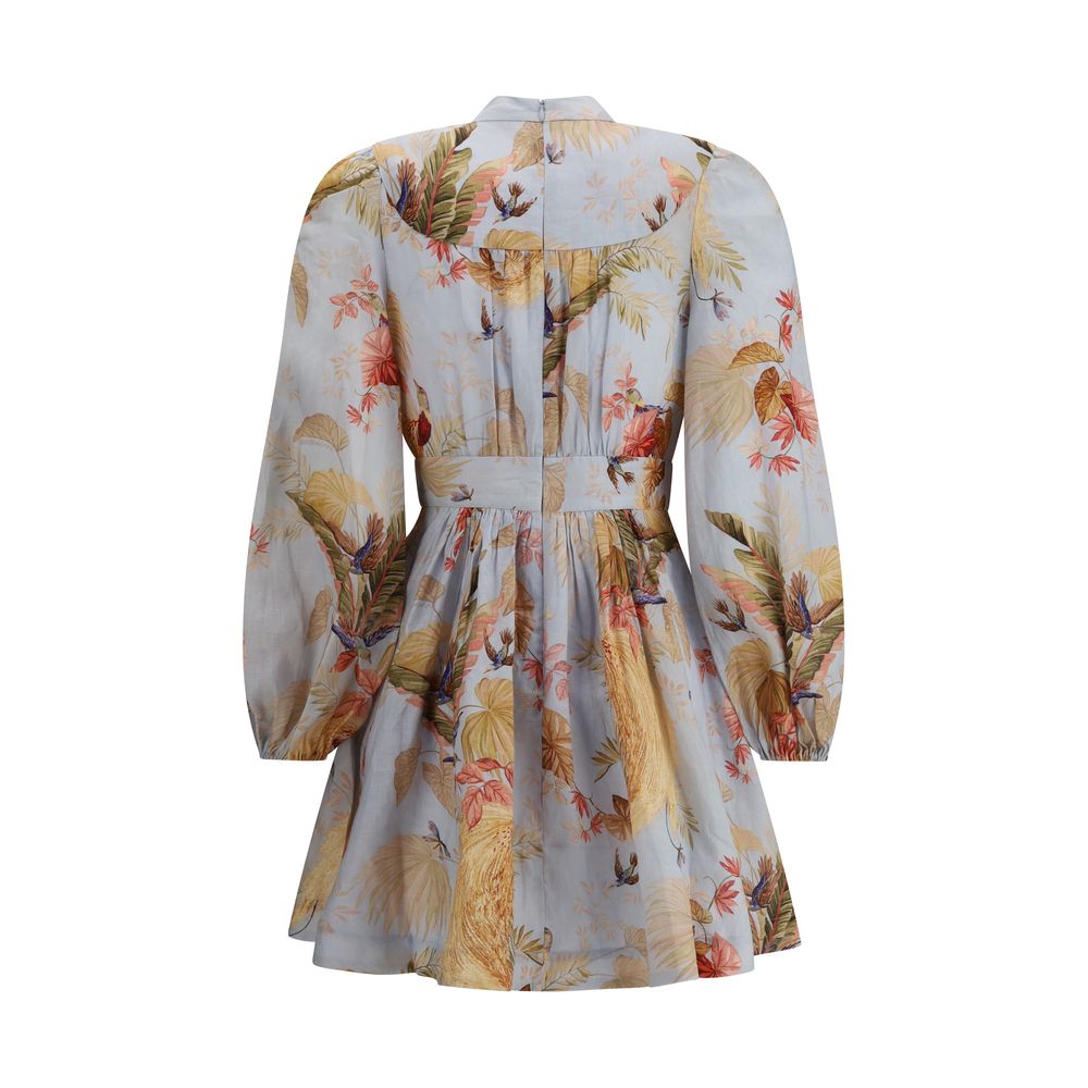 Zimmermann Multicolor Linen Casual Dress | Regal Royce
