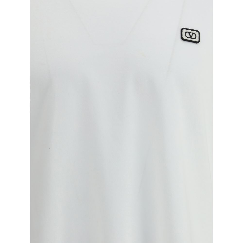 Valentino White Cotton T-Shirt | Regal Royce
