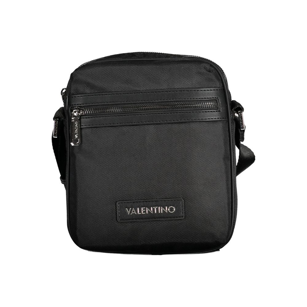 Mario Valentino Nero Polyester Men Shoulder Bag | Regal Royce