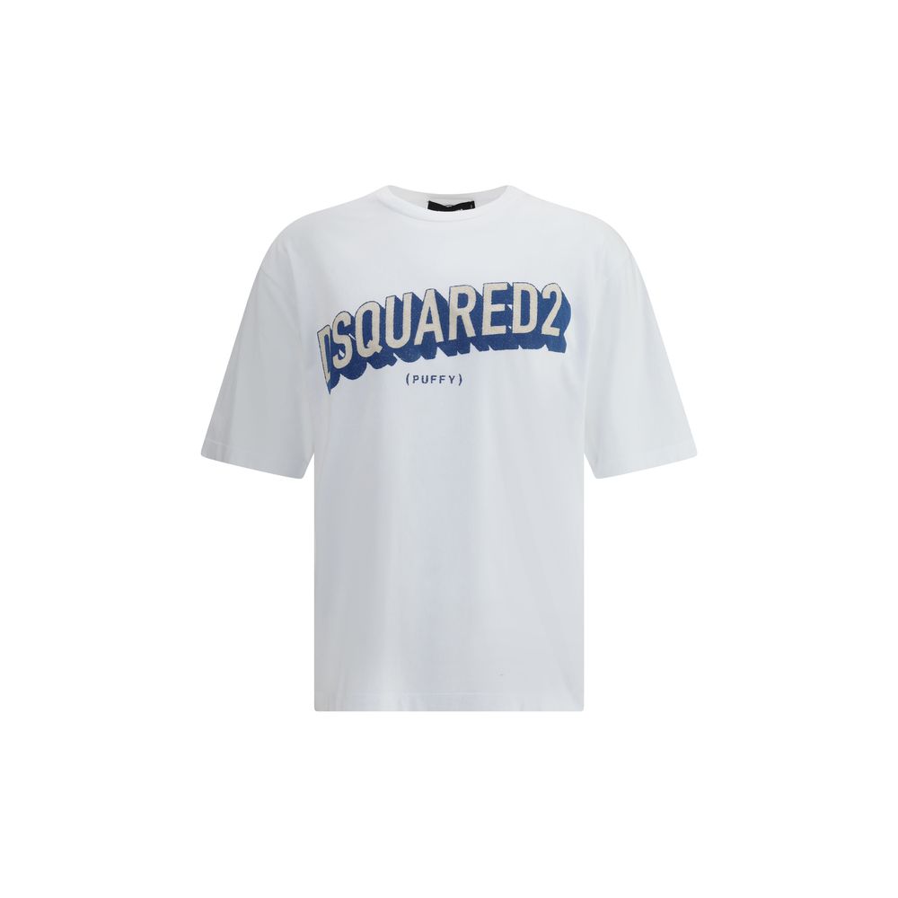 Dsquared² Blue Cotton T-Shirt | Regal Royce