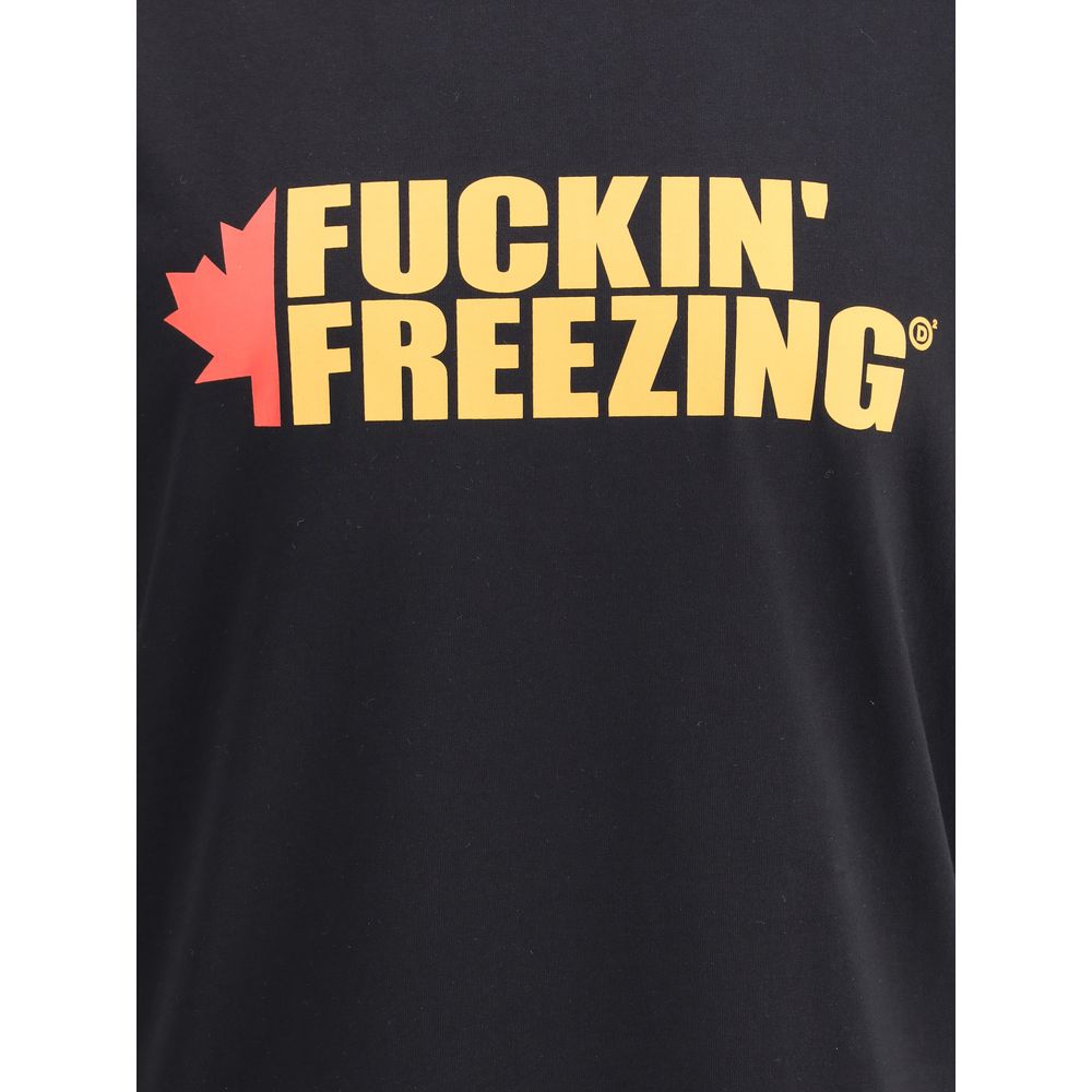 Dsquared² Black Cotton T-Shirt | Regal Royce