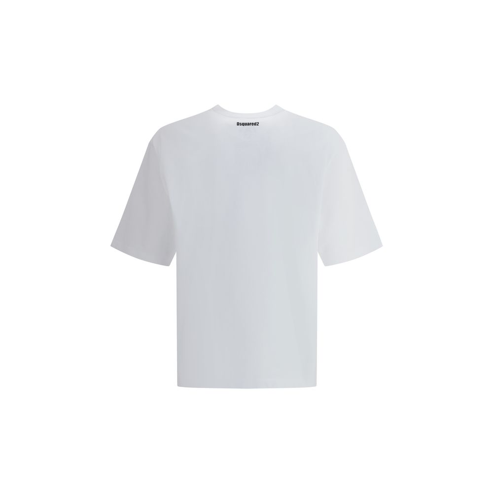 Dsquared² White Cotton T-Shirt | Regal Royce