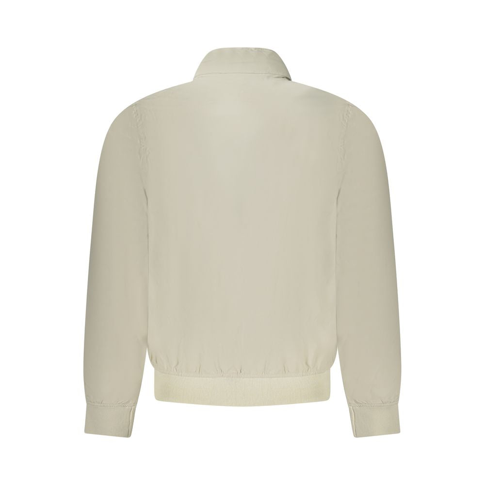 K-WAY Beige Nylon Jackets & Coat | Regal Royce