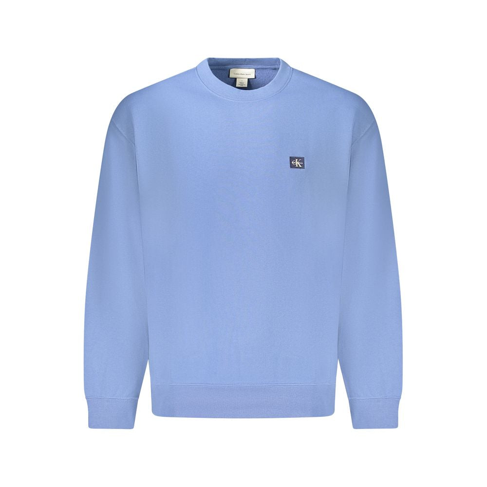 Calvin Klein Blue Cotton Men's Sweatshirt | Regal Royce