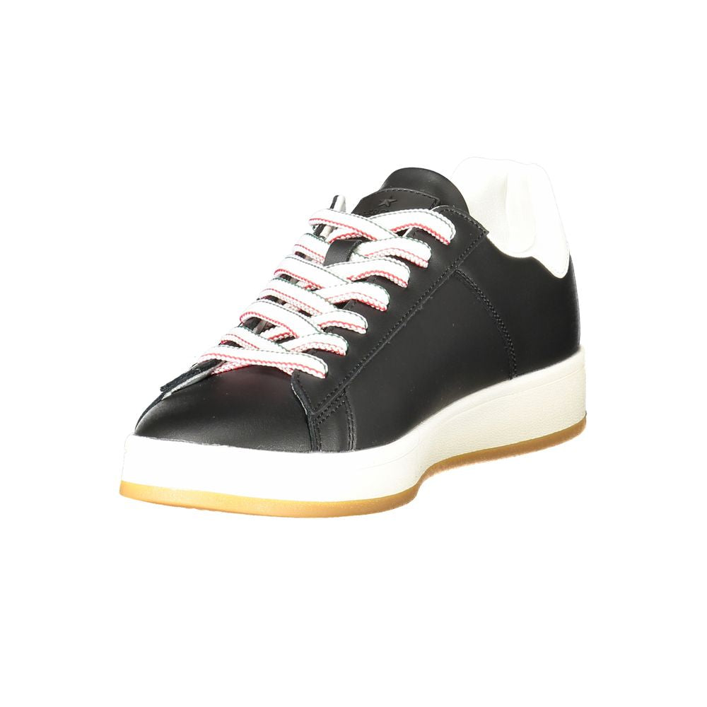 Esercito 1659 Black Polyurethane Men's Sneaker | Regal Royce
