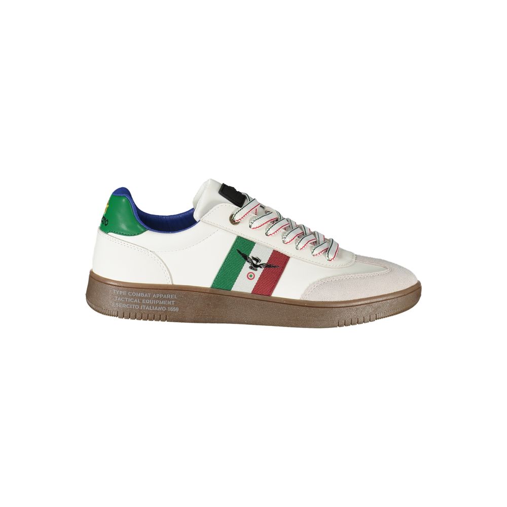 Esercito 1659 White Polyurethane Men's Sneaker | Regal Royce