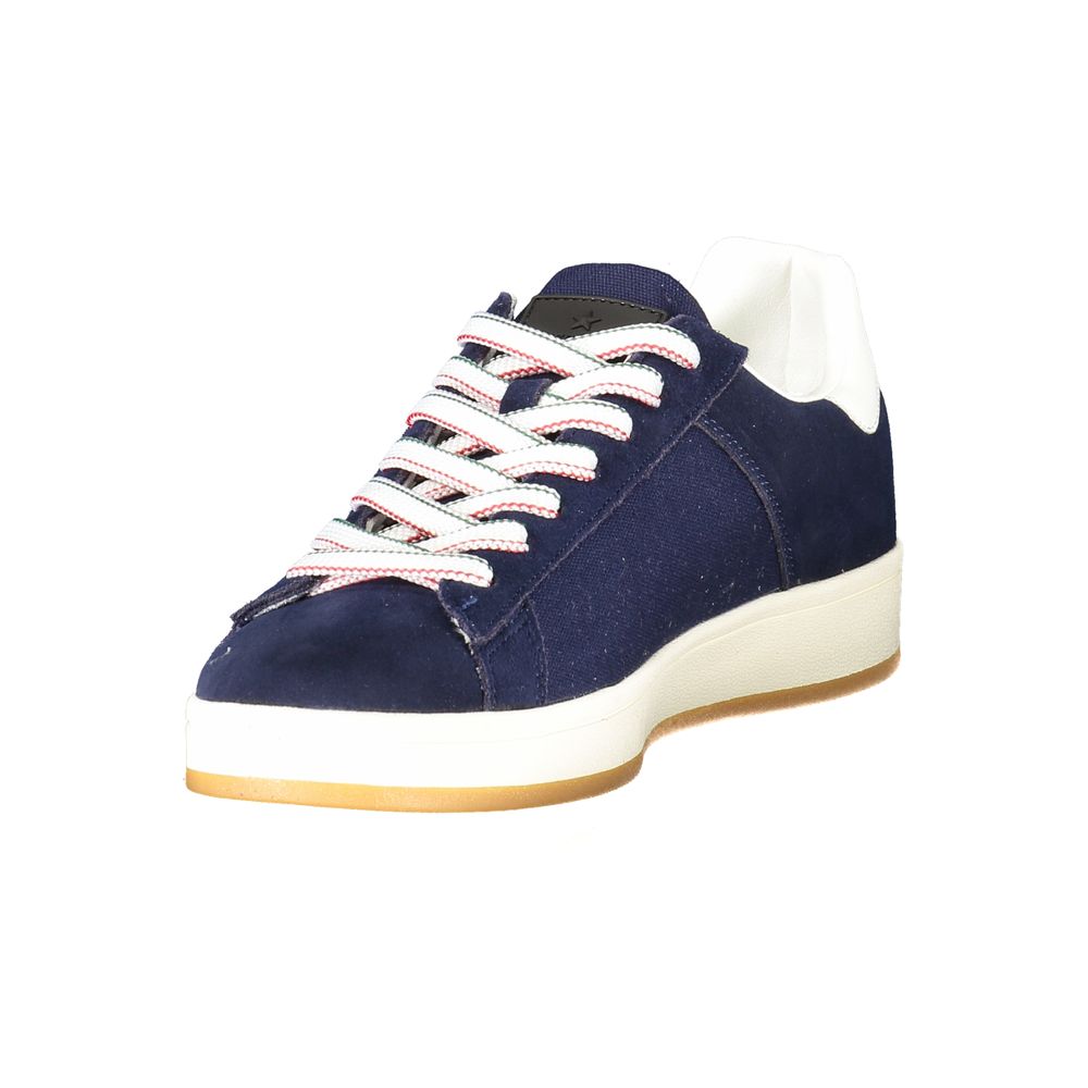Esercito 1659 Blue Polyurethane Men Sneaker | Regal Royce