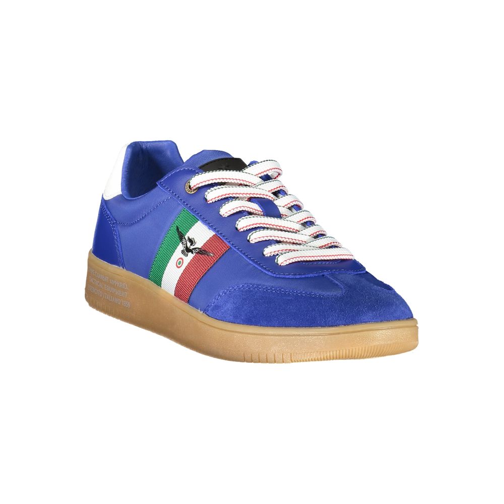 Esercito 1659 Blu Polyurethane Men Sneaker | Regal Royce
