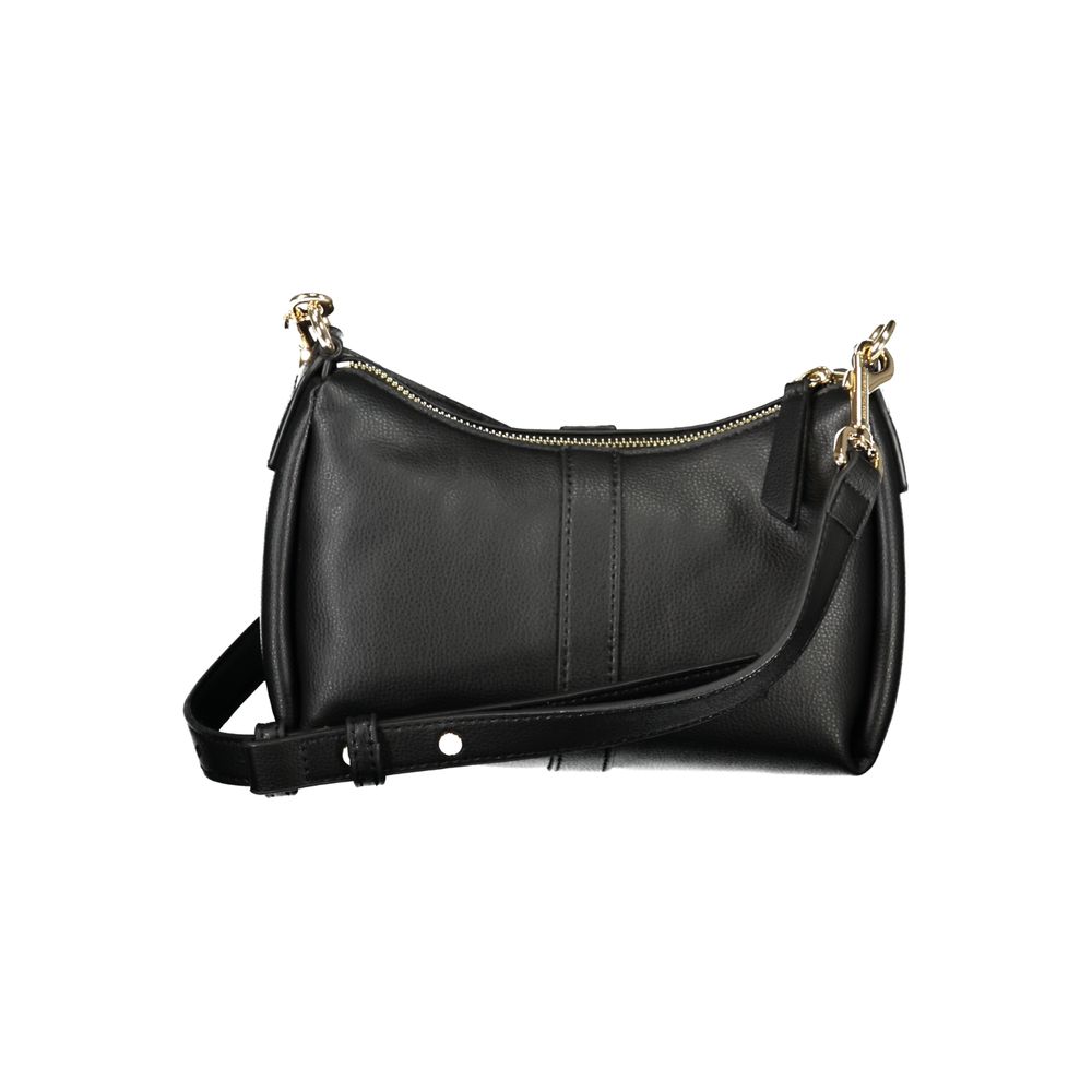 Tommy Hilfiger Black Polyester Women Shoulder Bag | Regal Royce