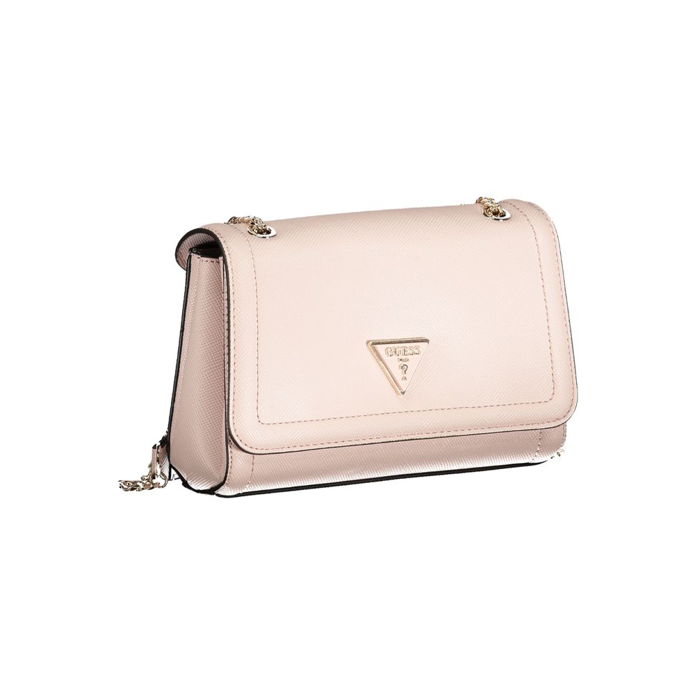 Guess Jeans Rosa Poliuretano Women Handbag | Regal Royce