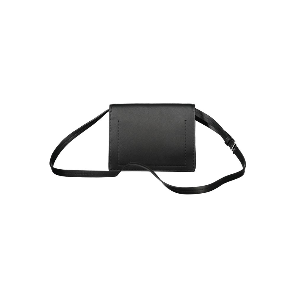 Calvin Klein Nero Poliuretano Woman Shoulder Bag | Regal Royce