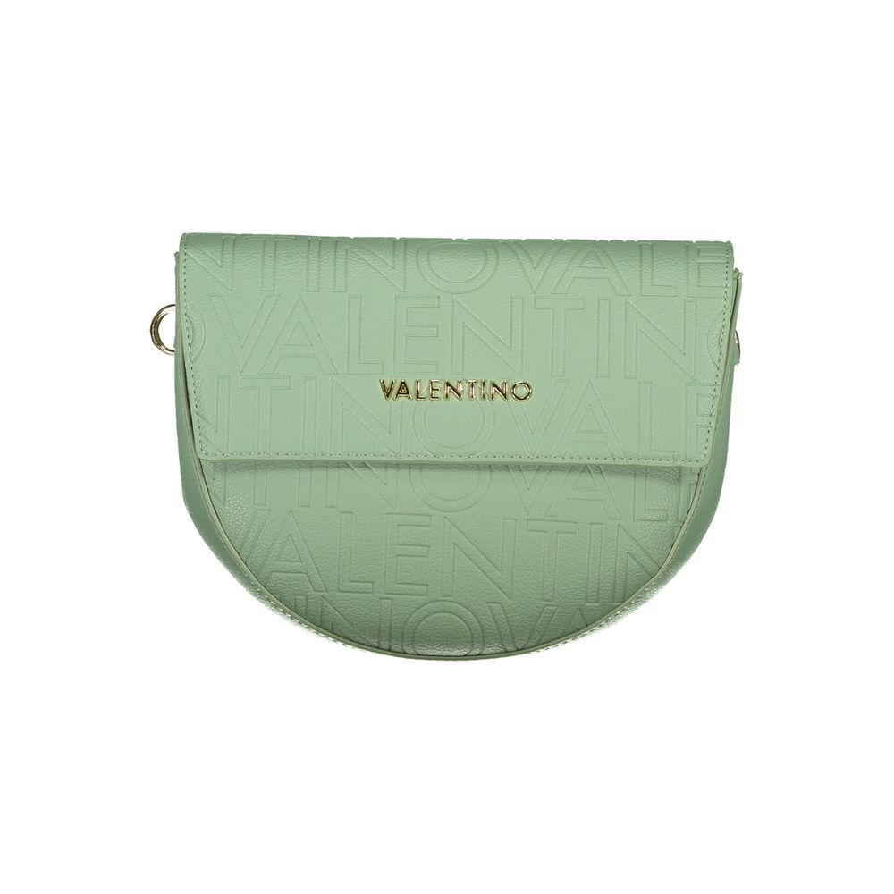 Mario Valentino Verde Polyurethane Women Handbag | Regal Royce