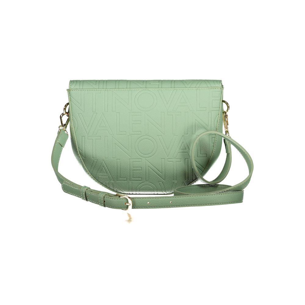 Mario Valentino Verde Polyurethane Women Handbag | Regal Royce