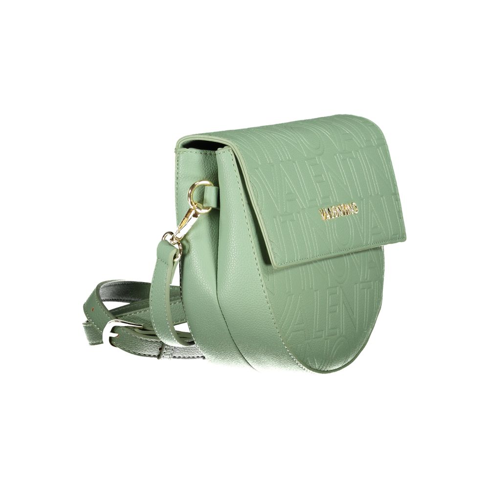 Mario Valentino Verde Polyurethane Women Handbag | Regal Royce