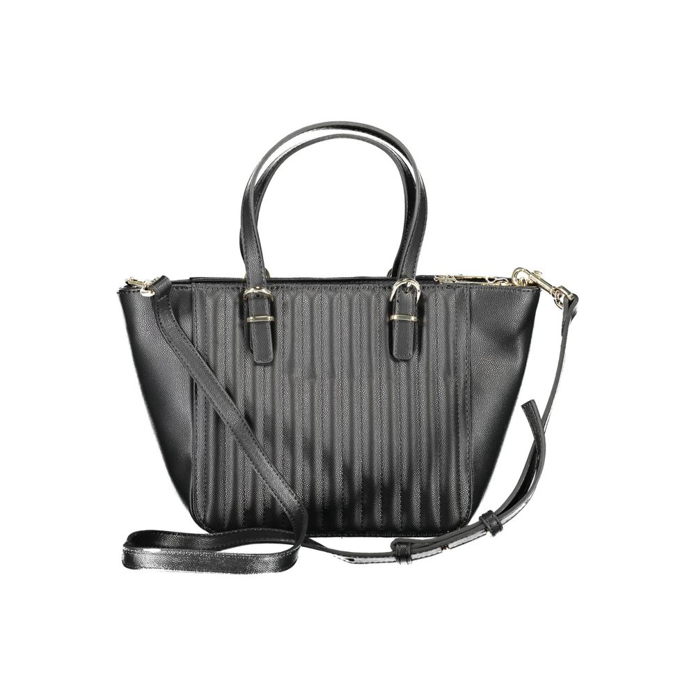 Tommy Hilfiger Nero Poliuretano Women Handbag | Regal Royce
