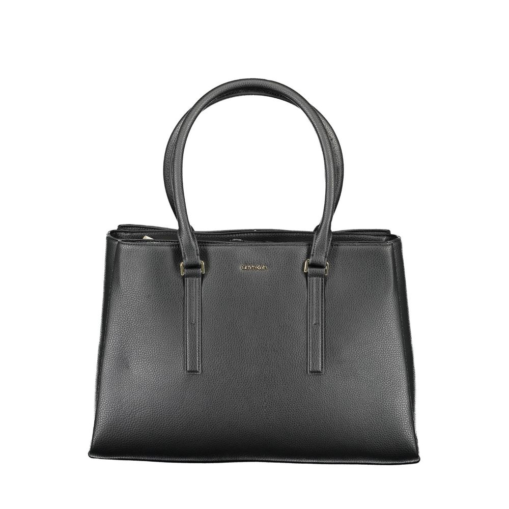 Calvin Klein Black Polyester Women Handbag | Regal Royce