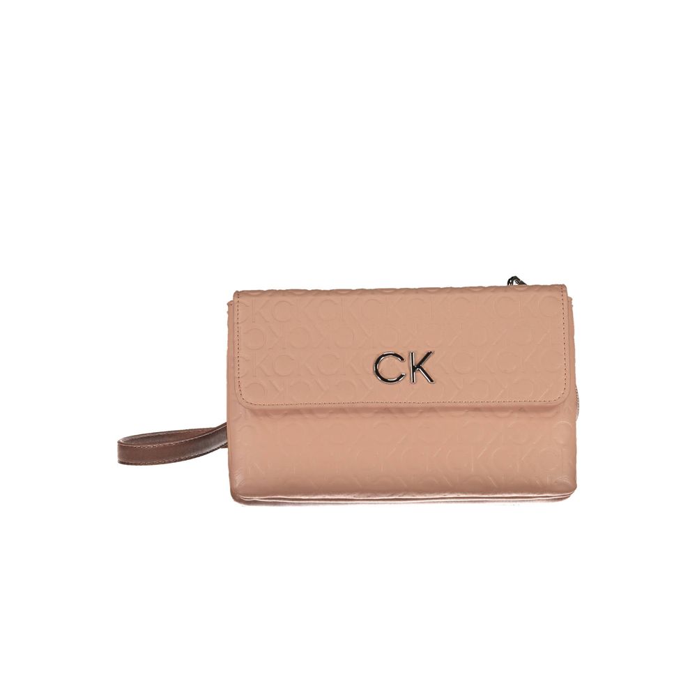 Calvin Klein Rosa Polyester Women Shoulder Bag | Regal Royce