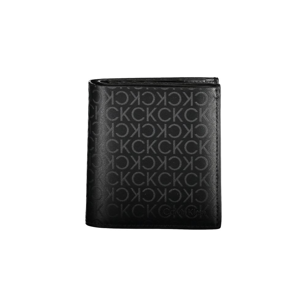 Calvin Klein Black Polyurethane Men Wallet | Regal Royce