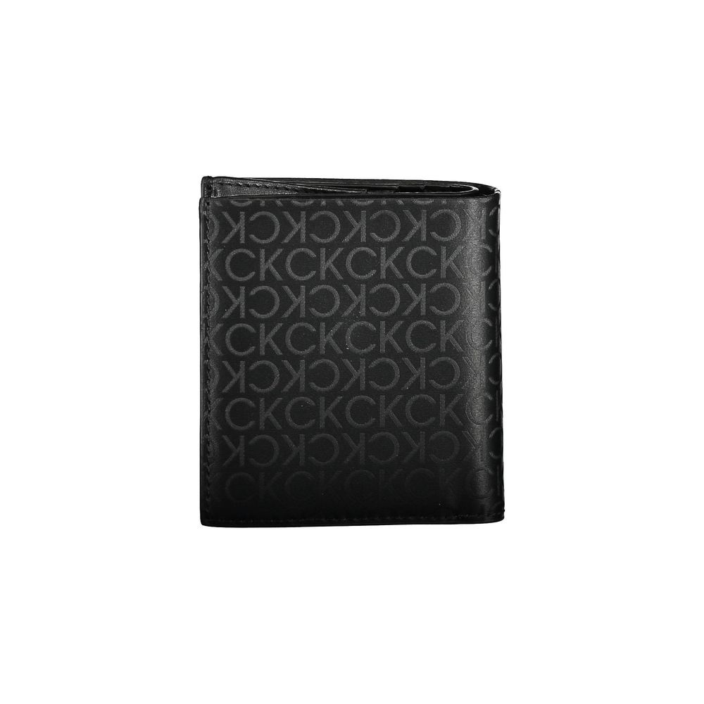 Calvin Klein Black Polyurethane Men Wallet | Regal Royce