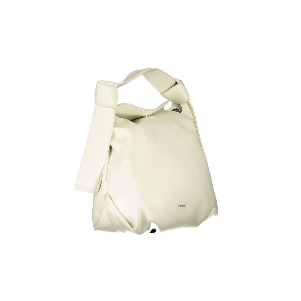Calvin Klein Beige Polyester Women Handbag | Regal Royce
