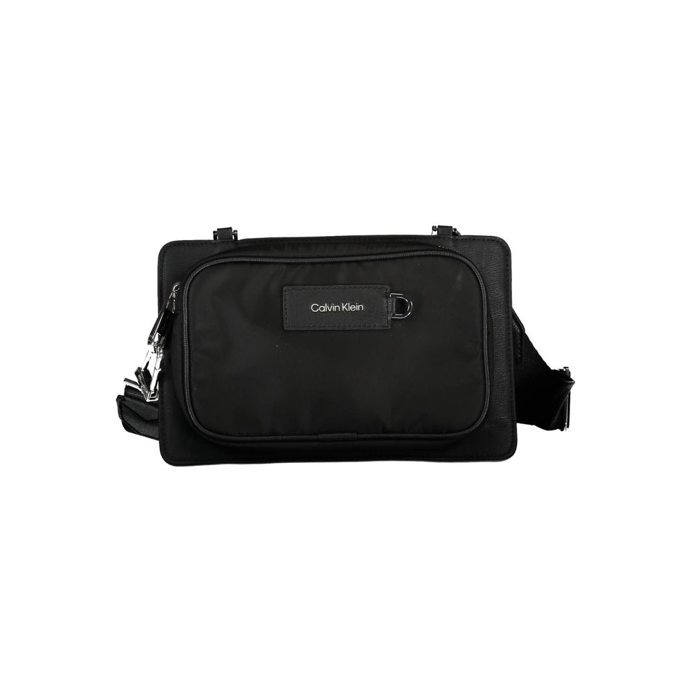 Calvin Klein Black Polyester Men's Shoulder Bag | Regal Royce
