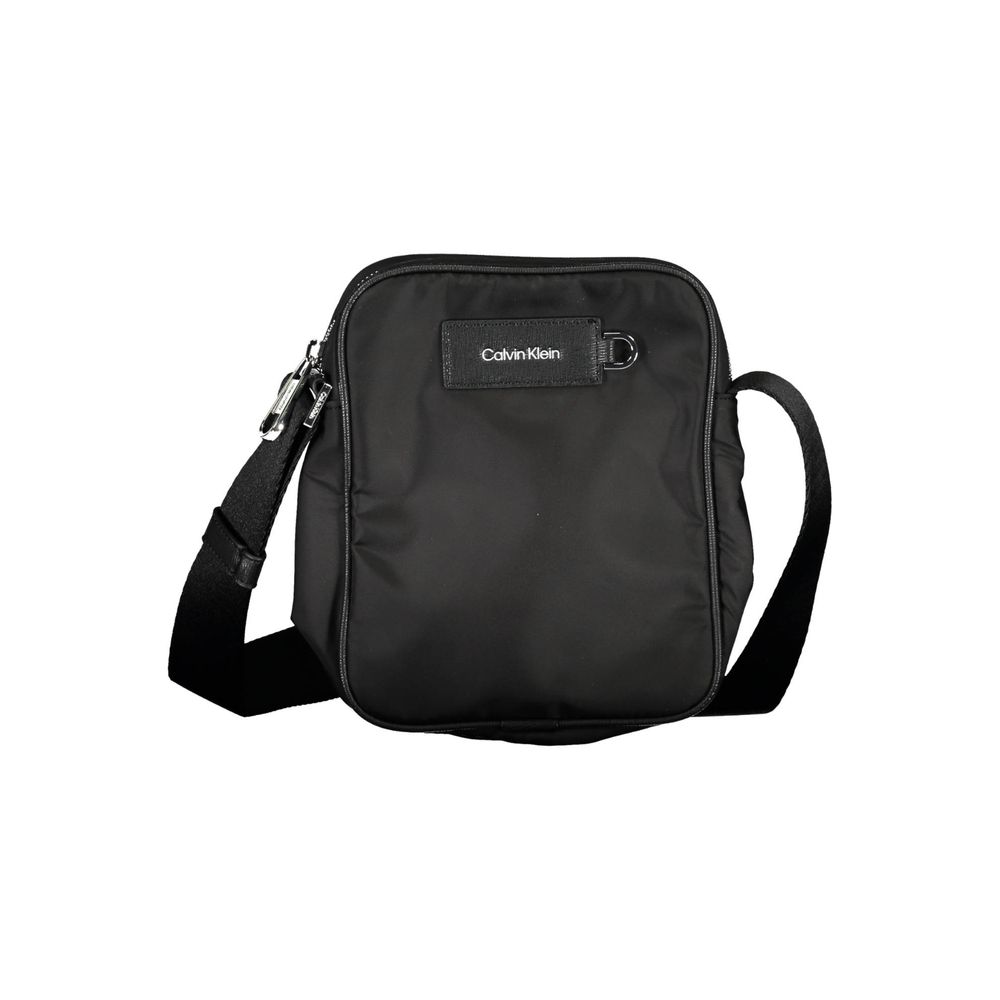 Calvin Klein Black Polyester Men's Shoulder Bag | Regal Royce