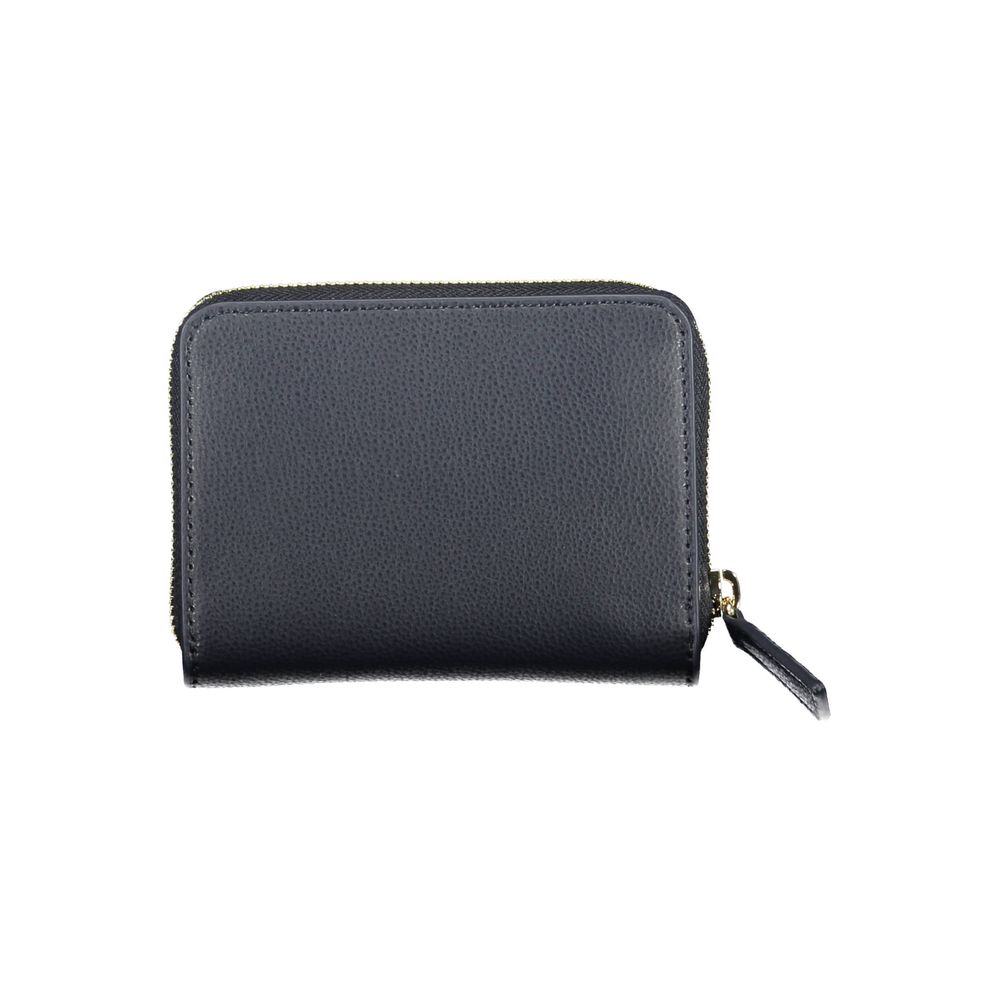 Tommy Hilfiger Blue Polyester Women Wallet | Regal Royce