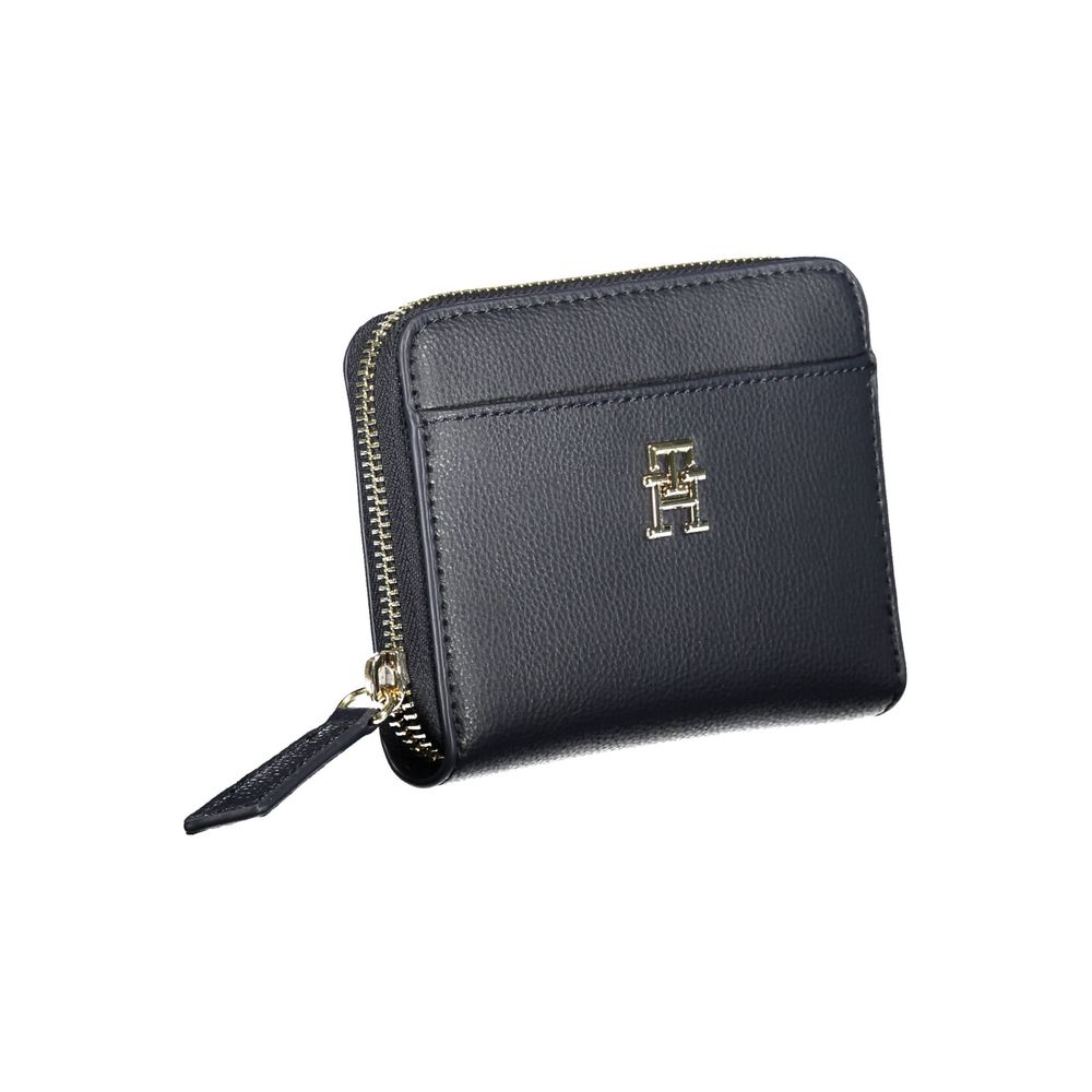 Tommy Hilfiger Blue Polyester Women Wallet | Regal Royce