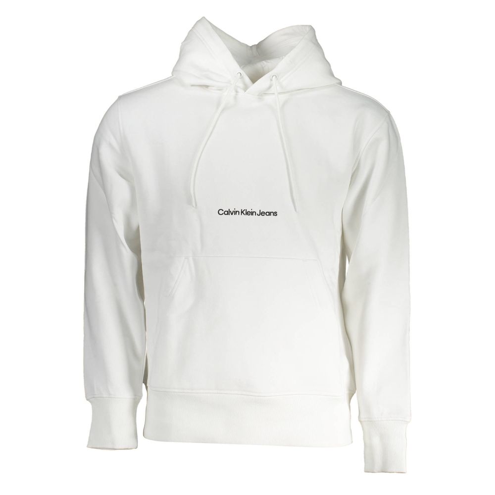 Calvin Klein White Cotton Men's Sweatshirt | Regal Royce