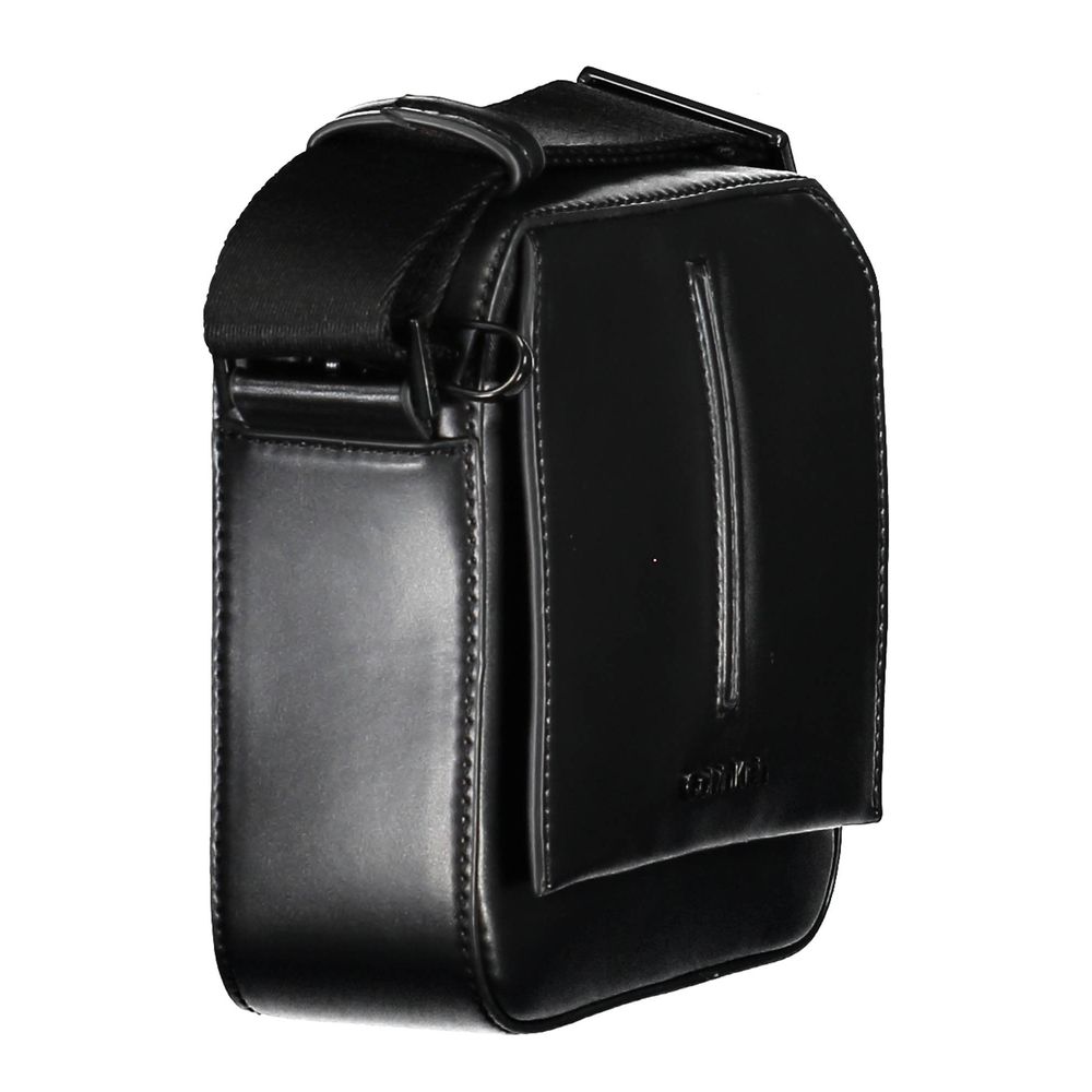 Calvin Klein Black Polyester Men's Shoulder Bag | Regal Royce