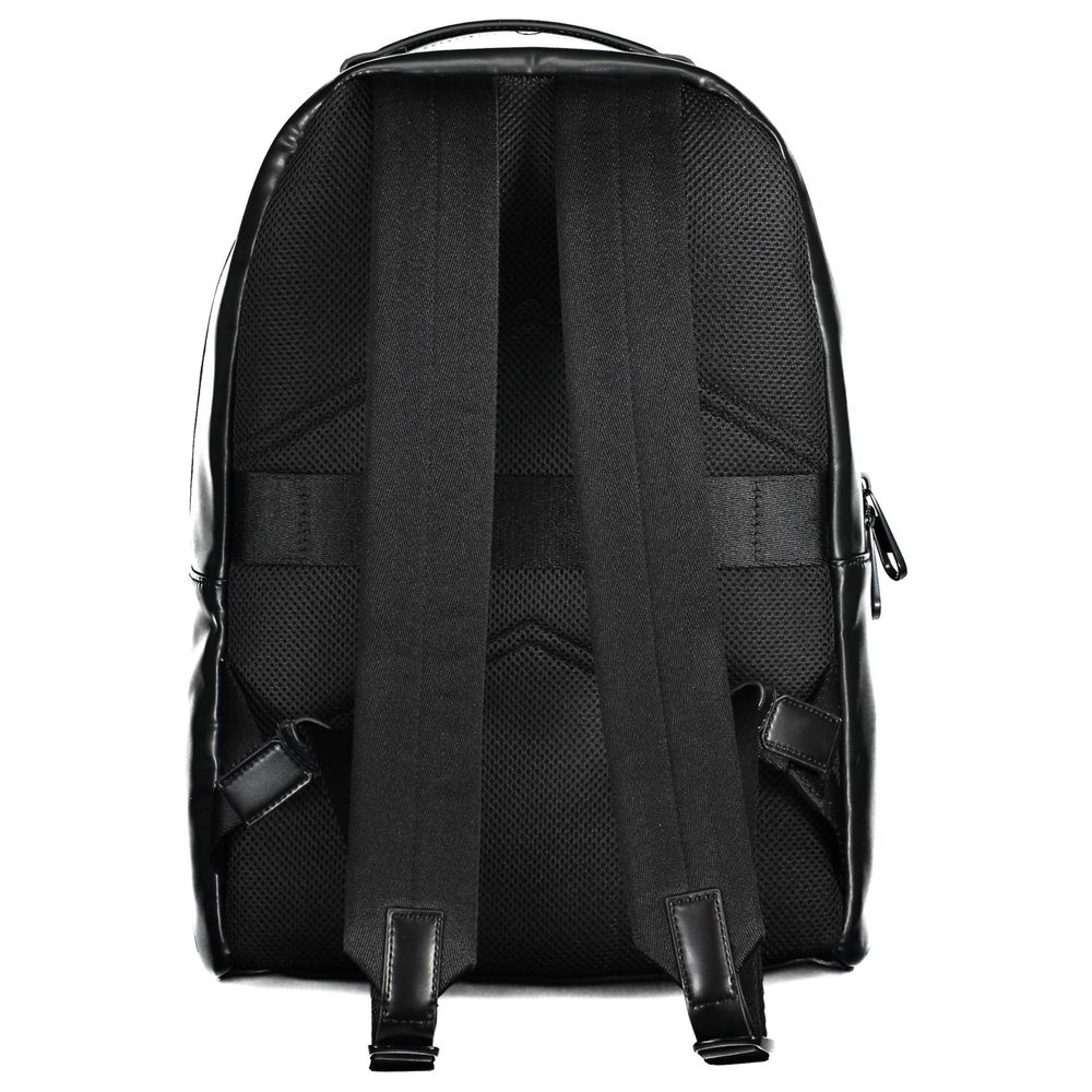 Calvin Klein Black Polyester Men's Backpack | Regal Royce