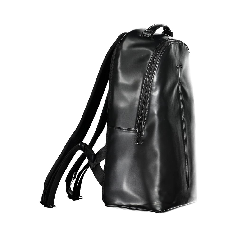 Calvin Klein Black Polyester Men's Backpack | Regal Royce