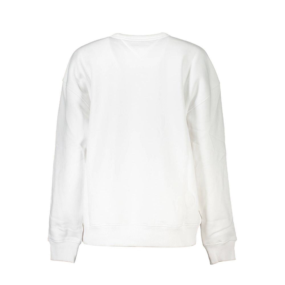 Tommy Hilfiger Bianco Cotton Women Sweatshirt | Regal Royce