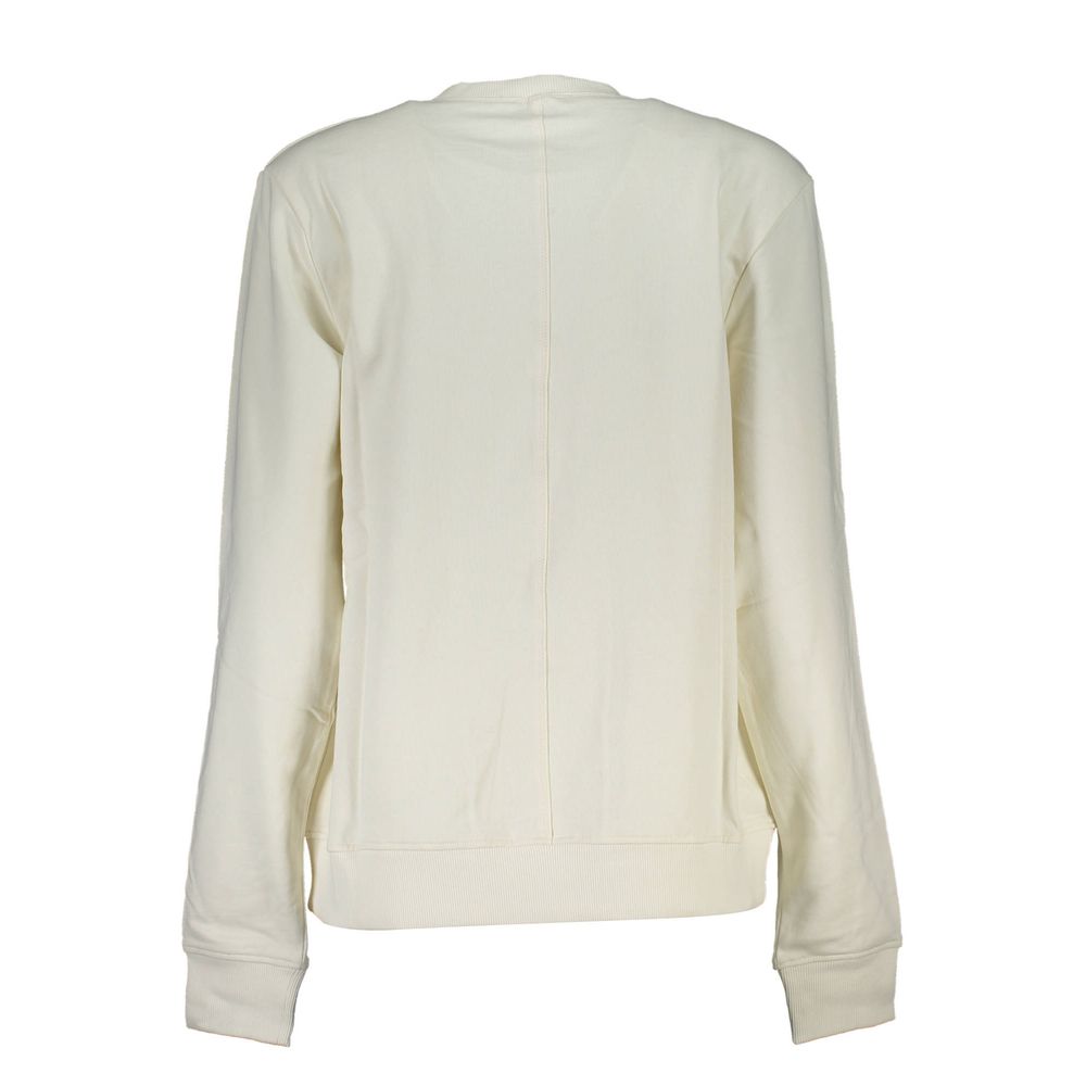 North Sails Bianco Cotton Women Sweatshirt | Regal Royce