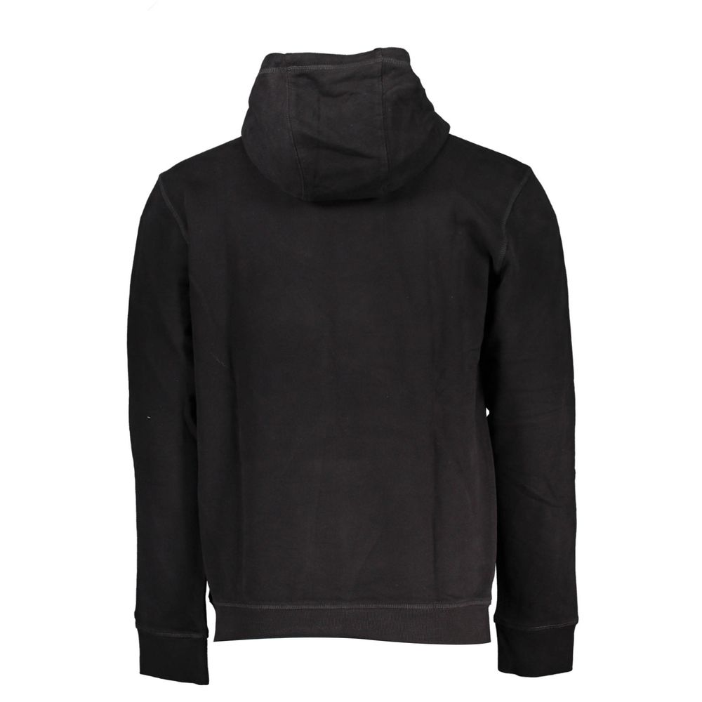 Tommy Hilfiger Black Cotton Men Sweater | Regal Royce