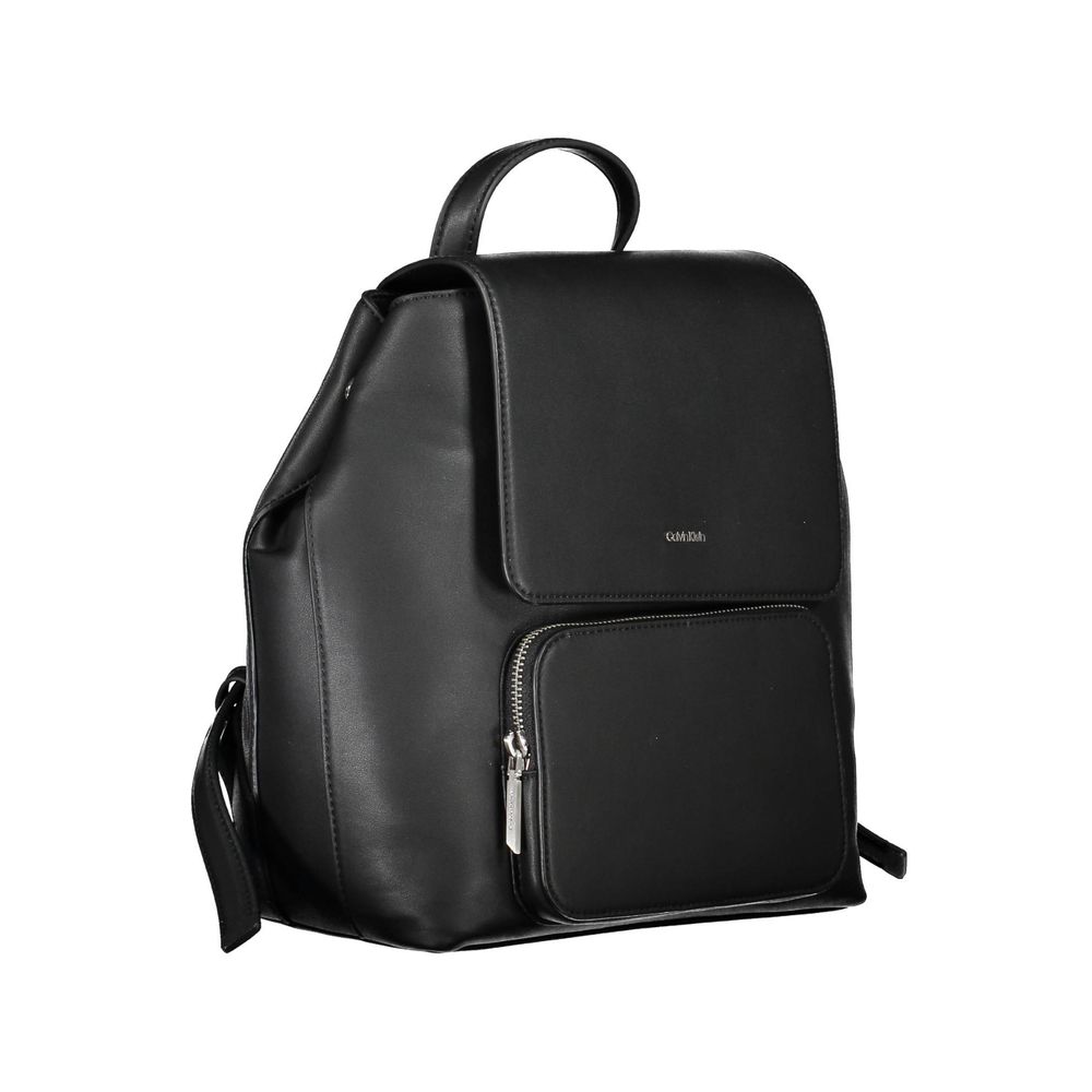 Calvin Klein Nero Polyester Women Backpack | Regal Royce