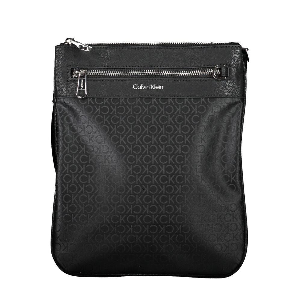 Calvin Klein Black Polyester Men's Shoulder Bag | Regal Royce