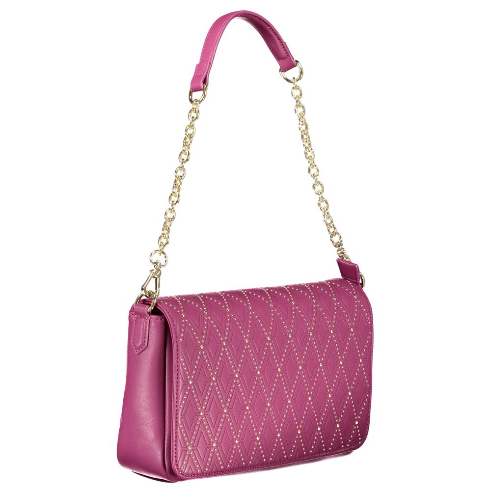 Mario Valentino Viola Polyurethane Women Handbag | Regal Royce