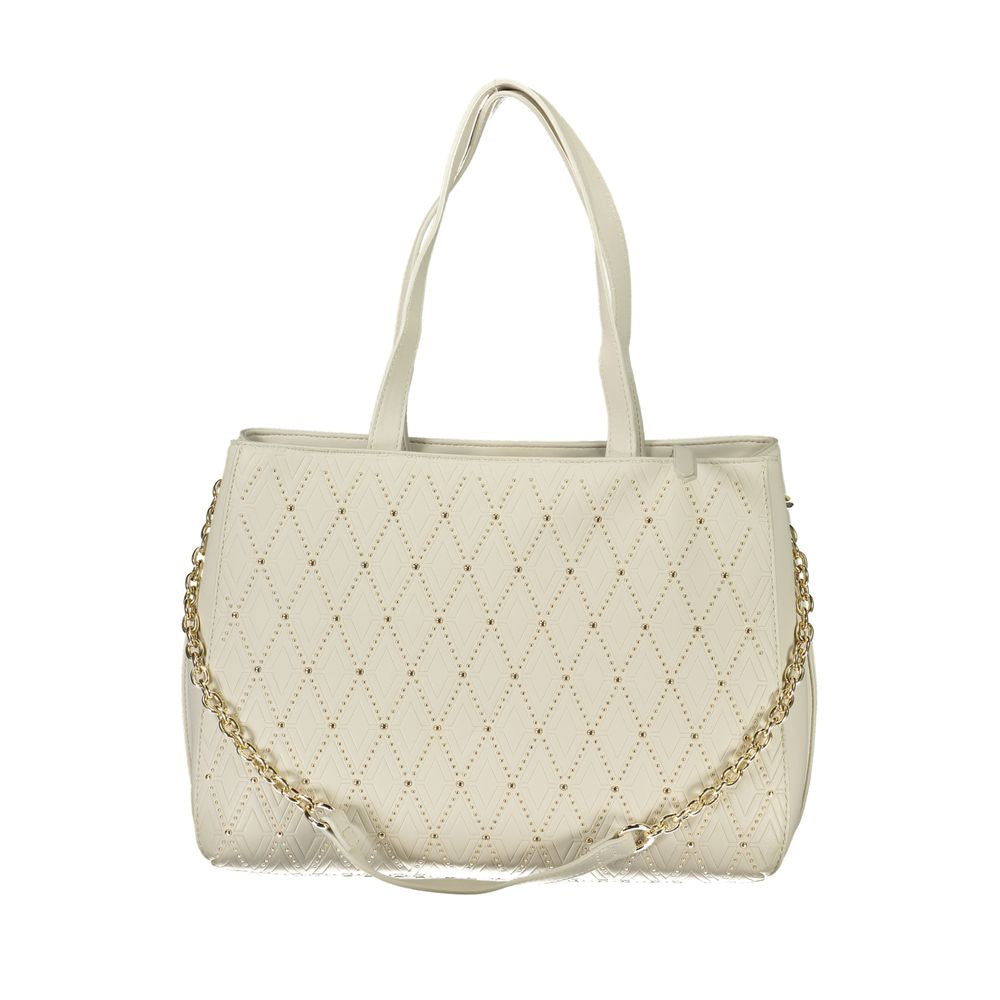 Mario Valentino Bianco Poliuretano Woman Handbag | Regal Royce