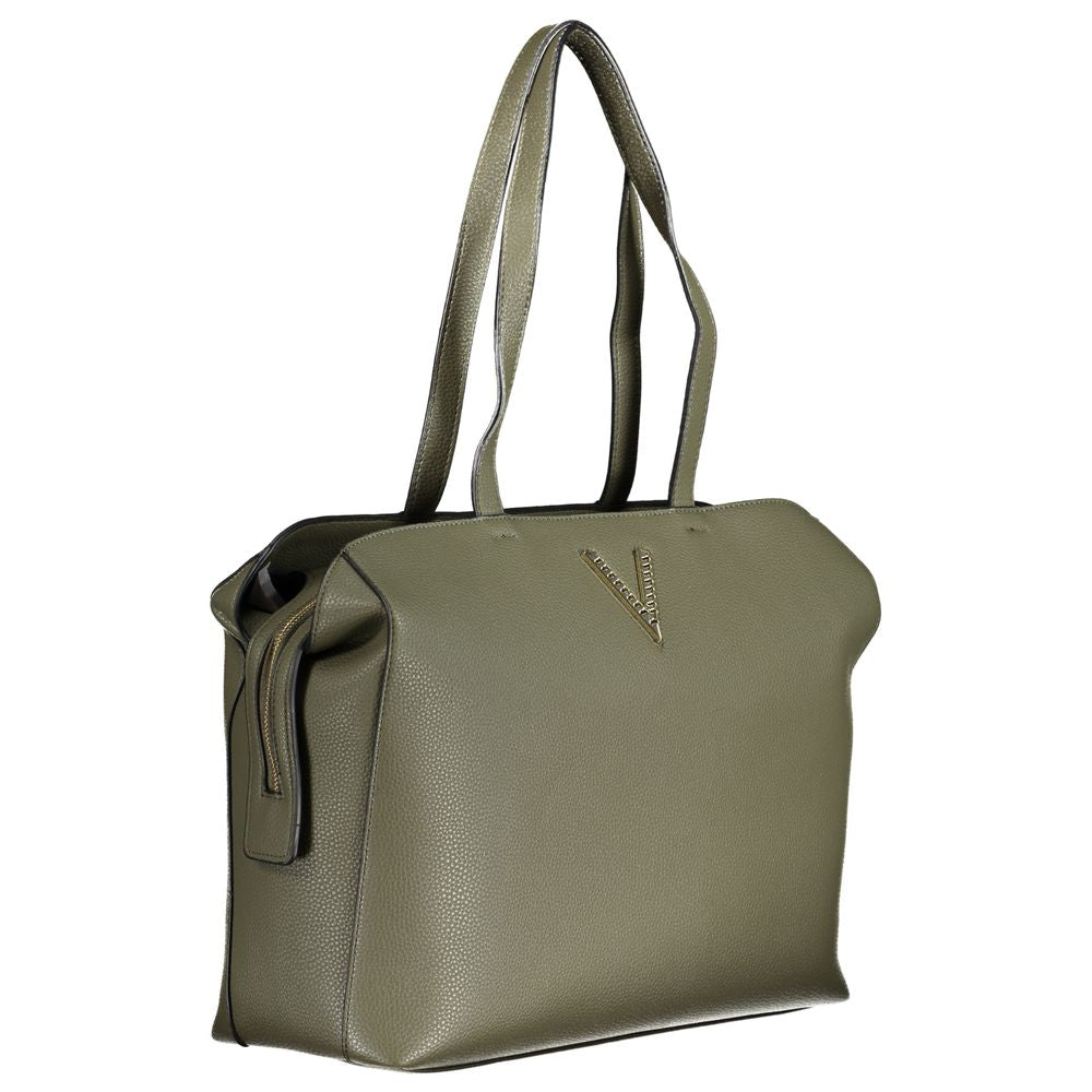 Mario Valentino Verde Polyurethane Women Shoulder Bag | Regal Royce