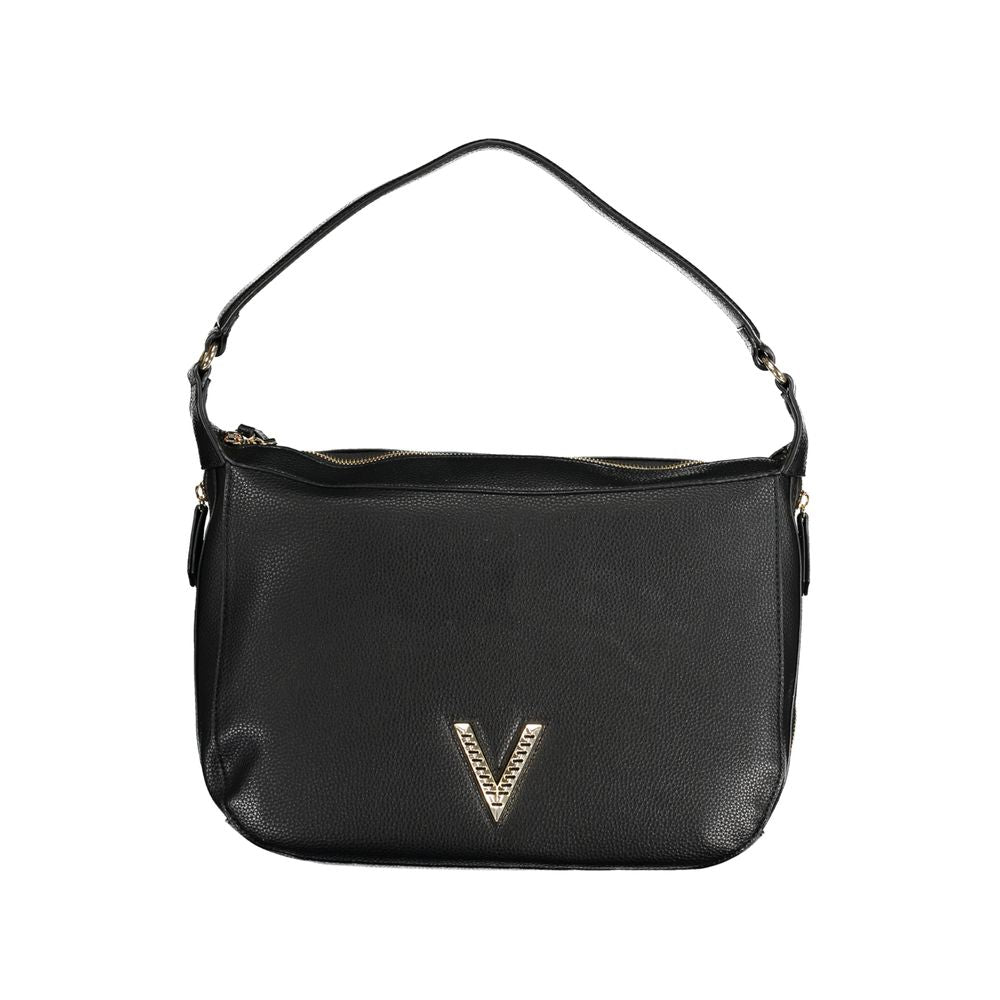 Mario Valentino Nero Poliuretano Women Handbag | Regal Royce