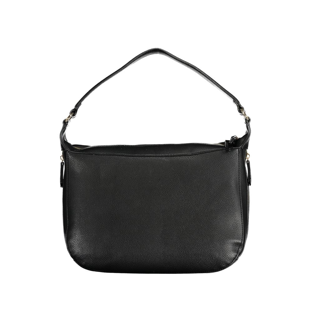 Mario Valentino Nero Poliuretano Women Handbag | Regal Royce