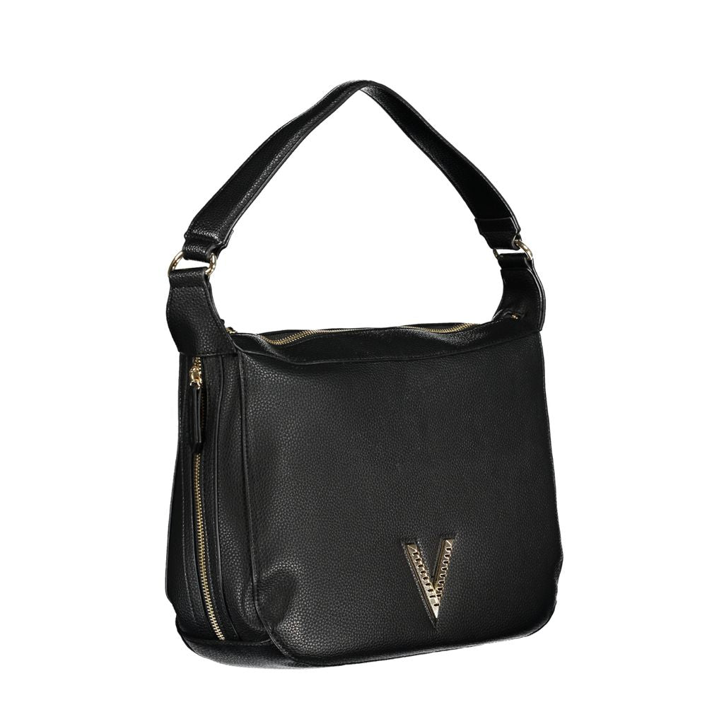 Mario Valentino Nero Poliuretano Women Handbag | Regal Royce